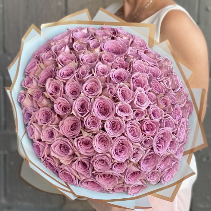 101 сиреневая роза Индиго